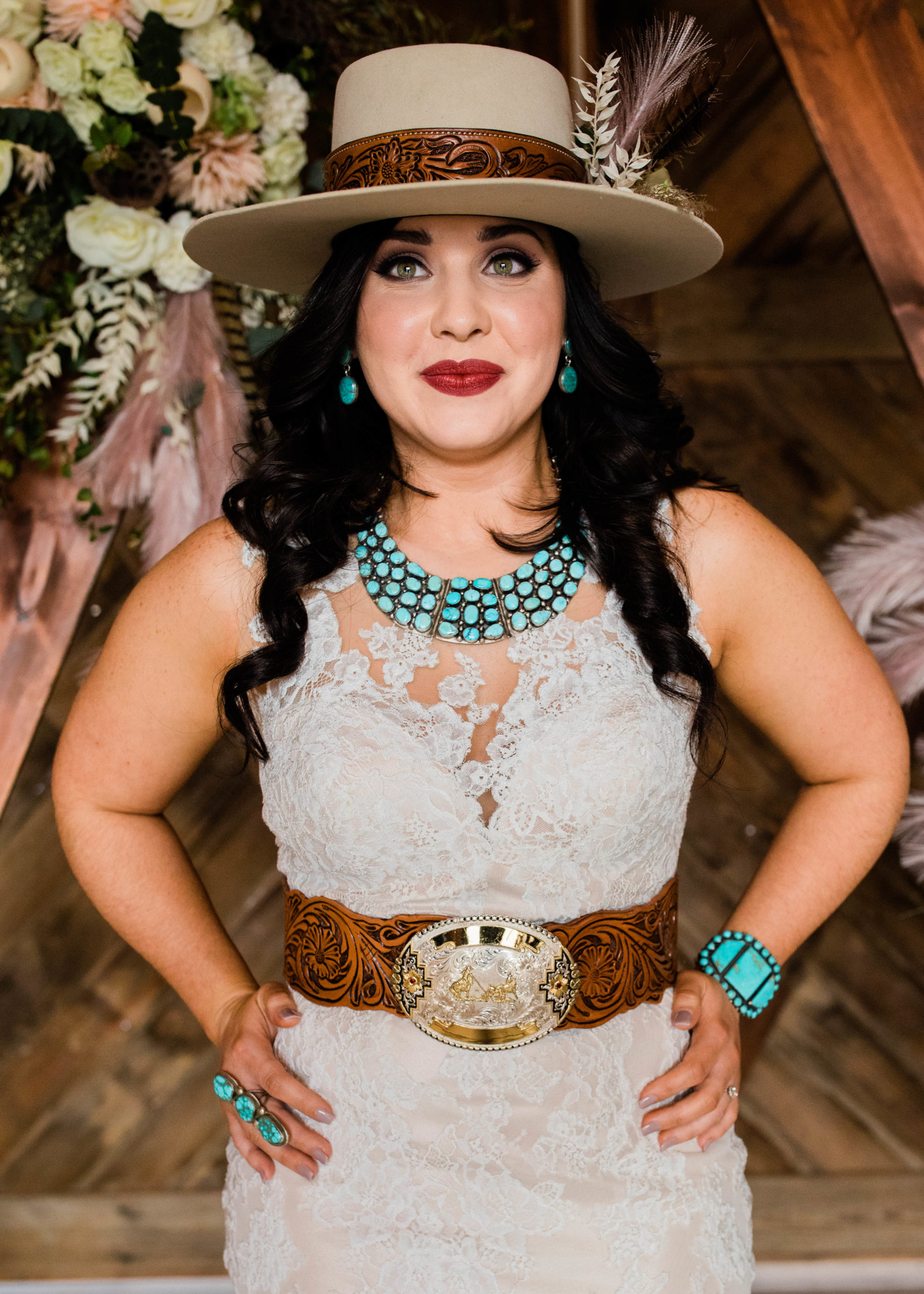 Whiskey Bound Leather Co. Bridal Styled Shoot