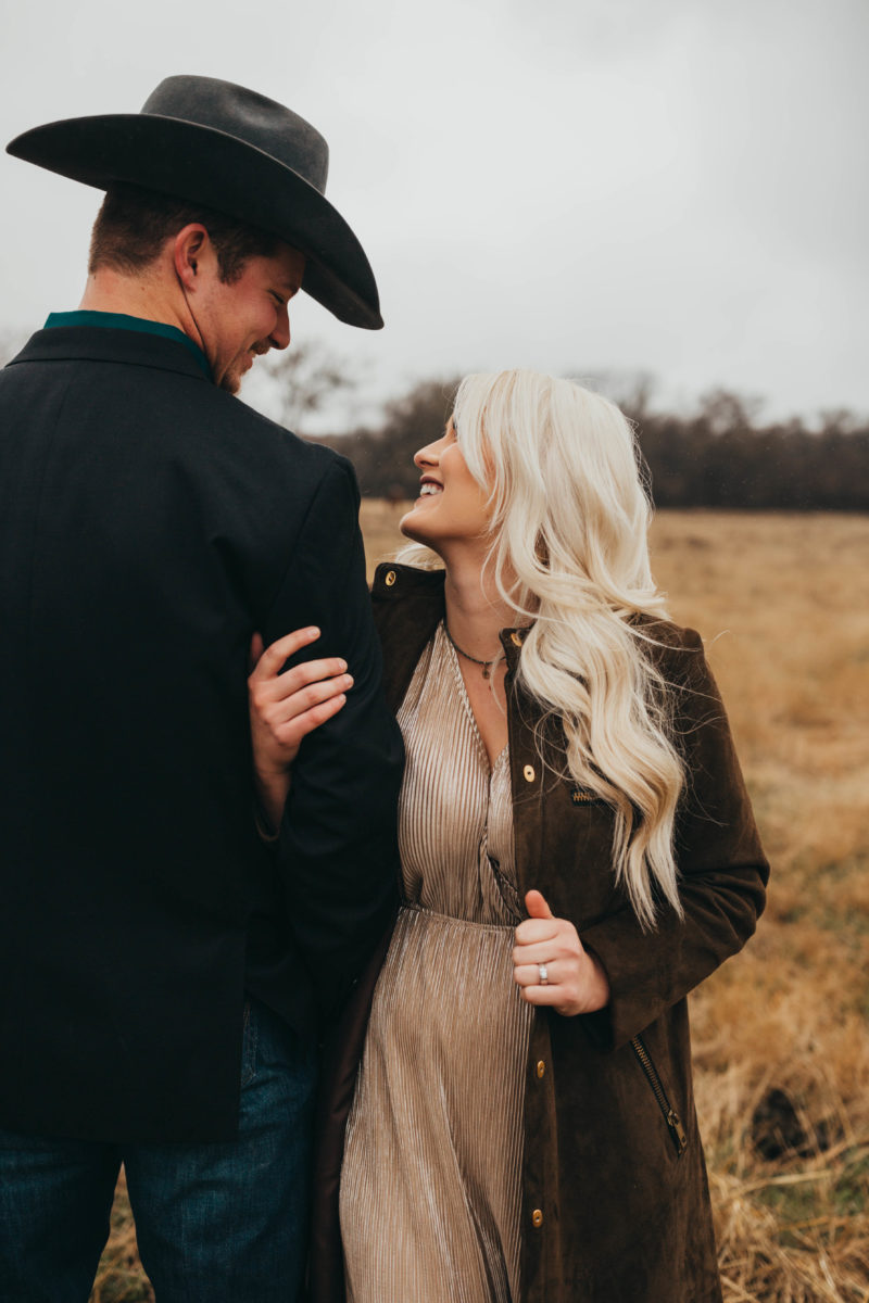 Texas Winter Save the Date | Morghan + Tell - westernweddingmagazine.com