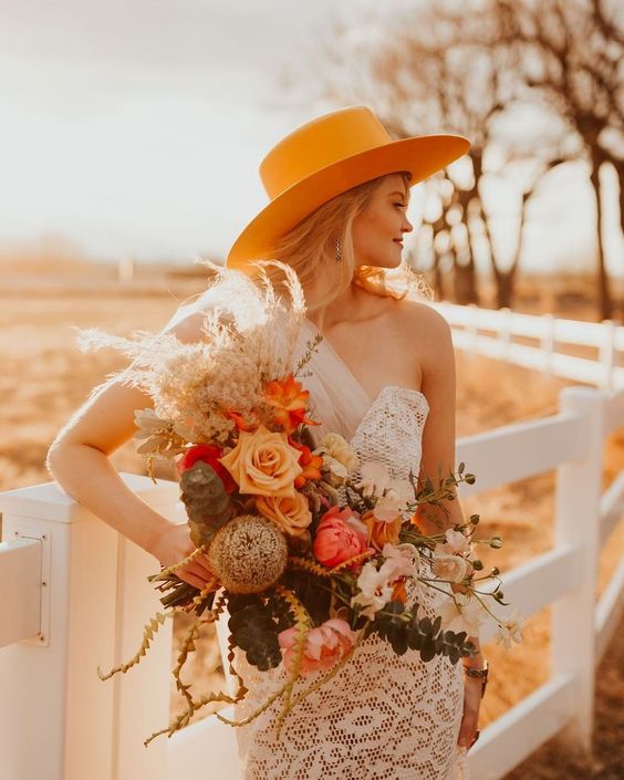 Western bridal hats. Ranch wedding. Western bride. Ranch bride. 
