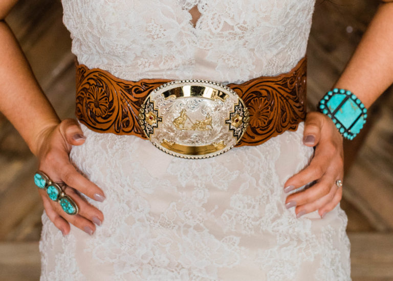 Whiskey Bound Leather Co. Bridal Styled Shoot