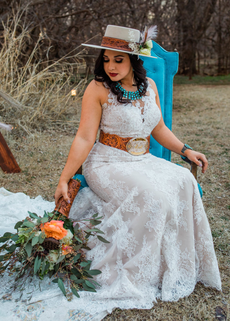 Whiskey Bound Leather Co. Bridal Styled Shoot